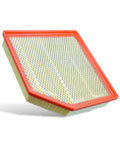 Premium Engine Air Filter Compatible With Chevy Colorado Trail Lt Z71 Zr2 And Gmc Canyon At4 At4X Denali 2023-2024 in close-up view, showcasing rugged design.