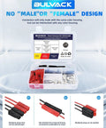 Heavy Duty Quick Swap Battery Connector Assortment Kit 108 Pcs with modular design for 15-45 Amp quick disconnect terminals.