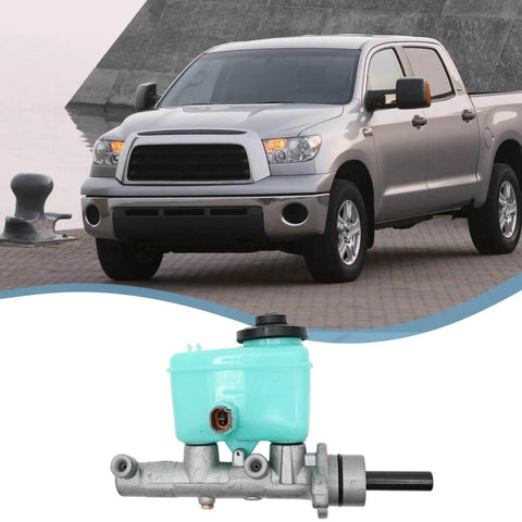 Brake Master Cylinder Replacement 47201-0C010 For Toyota Tundra 2000-2006 And Tacoma 2001-2004 with truck in background