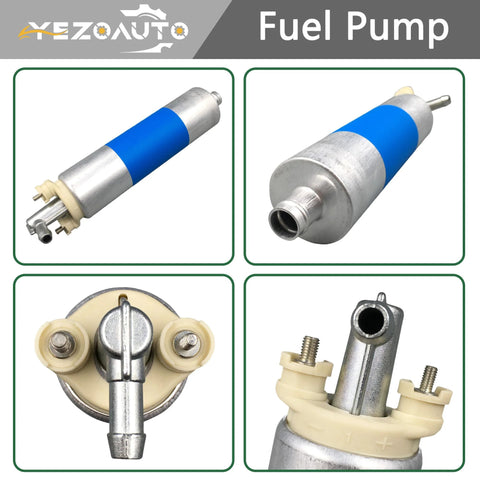 Inline Electric Fuel Pump And Install Kit For Chrysler Crossfire And Mercedes Benz C230 C43 E320 E420 S320 C36 CL500 CL55 CL600 CLK430 Drop-In Replacement Includes Pump And Install Kit Interchange Numbers E8289 FE0030 FE0346 F4290 SP1721 P72253