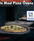 Perforated 12 Inch Metal Pizza Peel With Long Handle Non Stick Aluminum Paddle For Outdoor Ovens Restaurant Grade Pizza Shovel For Crispy Crusts And Easy Sliding In And Out with pizza in oven