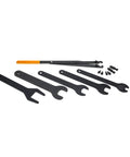 Fan Clutch Service Kit With Nut Wrenches And Pulley Holder In A Rugged Blow Mold Case For Universal Vehicle Maintenance Includes Tools