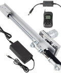 Heavy Duty Reciprocating Linear Actuator With Precision Timing And Variable Speed Controller, aluminum construction with remote.