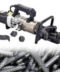 Uwytgf Electric Hydraulic Rebar Bender, 1800W Portable Steel Bar Straightener Tool For Construction with spare modules.