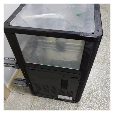 Clear 3mm Polycarbonate Enclosure Panel Kit With Screw Pack For Adventurer AD5X 3D Printer assembled view