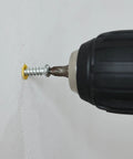 Cordless drill installing screw with All In One Wall Anchors Kit With 370 Pieces For Picture Hanging And Wall Decor