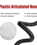 3 Foot Flexible Smoke Extractor Hose With Integrated Hood Cuts Shop Smoke Fast For Welding Or Soldering Genuine Ease Of Installation with durable plastic material.