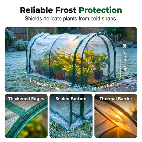 Must Have Garden Mesh Netting Kit For Raised Beds And Row Covers Protect Plants From Cold, Wind, Pests, And Animals 45x22x16 Inches Greenhouse Shield For Seedlings And Veggies