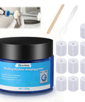 Heavy Duty Pro Grade Washing Machine Damping Grease Kit With 10 Foam Inserts shown with applicator tools