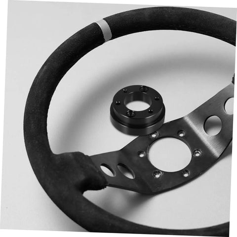 Racing Car Riser Adapter For Enhanced Driving Comfort And Smooth Cockpit Feel Durable Wheel Adapter Plate Easy Install Universal Fit For Track And Street Cars Ergonomic Upgrade For Better Grip And Control