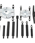 Heavy Duty 12 Pcs Bearing Separator Puller Set With 5 Ton Capacity Gear Splitter Flywheel Removal Tool Kit Gets The Job Done Fast No Sweat On Auto Repairs Or Engine Work Saving Cash By Delivering Pro Results With Ultimate Tool Collection. 12-piece steel set with two bearing separators and puller screws