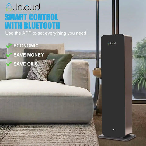 Heavy Duty Floor Standing Scent Diffuser Uses Cold Air Tech To Create Dry Mist Continuously keeping hotels and large rooms smelling fresh.