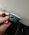 Close-up of connector for Ultra Thin Flexible CIGS Solar Panel Charger For Portable Power On The Go, showcasing detail and wiring.