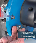 Medium Strength Thread Locker Adhesive For Nuts Bolts And Screws Removable Locking Glue 5 Gram Bottle in use on machinery