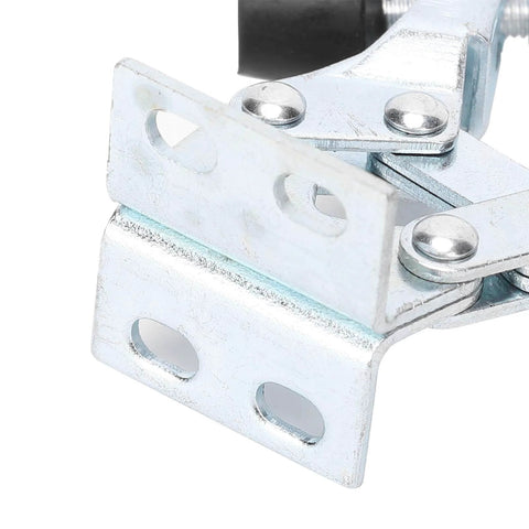 Close-up of Quick Release Vertical Toggle Clamp With 30Kg Clamping Force For Welding And Assembly, Durable Metal Workholding Fixture