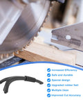 Heavy Duty Miter Saw Hold Down Stick Rock Solid Workholding Extension Top Shelf Woodworking Safety Push Bar for stabilizing wood during cutting.