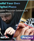 Soldering Practice Kit For Makers Build A Digital Piano, Arcade Console And Keypad With Arduino Compatible Microcontroller