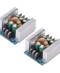 High Current Buck Converter Module for DIY Makers 6V to 40V Input 1 to 36V Output CC CV Mode 20A 300W Adjustable, two shown