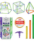 3D Bubble Maker Kit For Kids 8 And Up A Totally Dope Hands On Screen Free STEM Building Toy With 57 Pieces on display