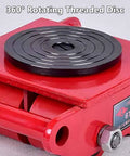 Industrial Moving Skates 4 Pack Roll Right Along With Pu Wheel Dollies Built Tough For Massive Loads Featuring Non Slip 360 Rotate Plate.