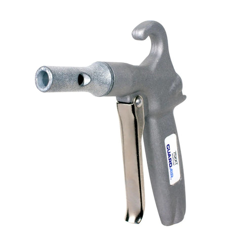 Xtra Thrust 75XXT Safety Air Blow Gun with Venturi Alloy Nozzle and Aluminum Body, ergonomic pistol grip handle shown.