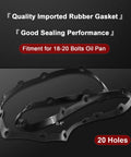 CVT Transmission Filter With Gasket And Oil Filter 31728-1XF02 for Nissan, rubber gasket with 20 holes, fitment details shown