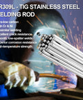 ER309L 3 By 32 Inch TIG Welding Rod 39 Inch Stainless Steel Filler Wire 2 Lb Boxed Portable Weld Wire for Industrial