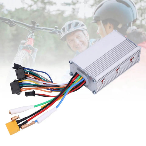 48V 25A 1200W Brushless Motor Speed Controller For Electric Bicycles Scooters ATVs Go Karts Tricycles And Mopeds with wired connectors
