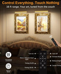 Dreamy Insert Picture Light Offering Straightforward Zero Drill Mounting And Smooth Magnetic Attachment For Hassle Free Wall Frame Illumination That Is An Absolute Game Changer, used remotely above framed art.