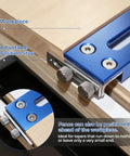 Top Tier Taper And Straight Line Jig For Table Saws With 37 Inch Miter Bar Steel Fence and adjustable position stop for accurate cuts.