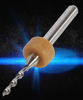 Single drill bit from Ten Piece Set Of 0.6 To 1.5mm Pro Grade Carbide Drill Bits Cemented Carbide Mini Micro Bits for PCB CNC Milling