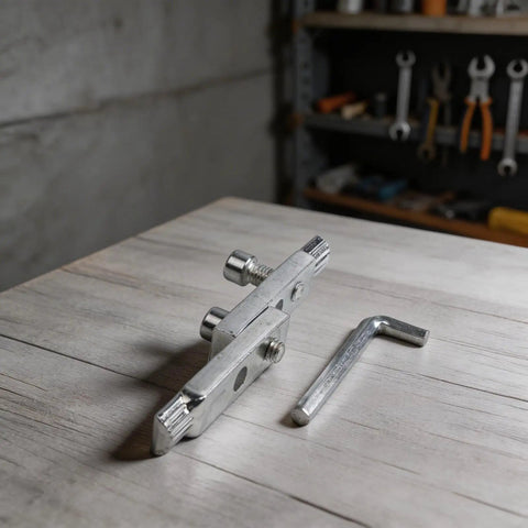 2 Piece Pipe Threading Tool Kit With Hex Die Design And Broken Wire Extractor For Quick Jam Free Internal And External Threading On PVC And Metal Pipes A Real Workhorse For Home Pro Jobs And DIY Enthusiasts. Hex die tool with Allen key, steel pipe threading kit