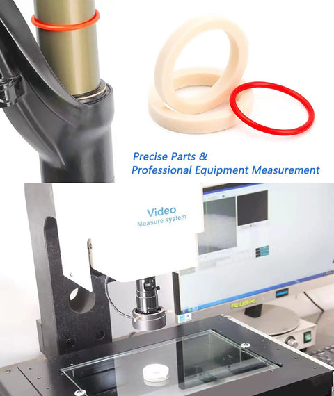 Bike Foam Ring Replacement Kit For Suspension Fork Service 32mm 34mm 35mm 36mm Sizes with foam rings and o-ring displayed