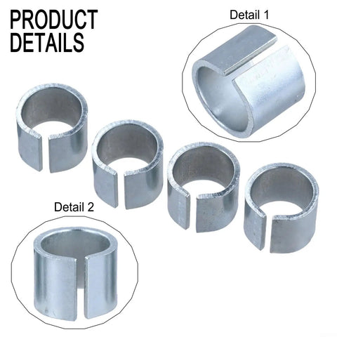 Four Piece Set Of Precision Cylinder Head Dowel Pins For LS LT Gen 3 4 5 Engines LQ4 LQ9 L83 L86 Vortec 5.3L 6.0L Helps Perfect Alignment And Prevents Gasket Leaks During Rebuilds And Swaps displayed with close-up details