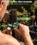 Rechargeable Digital Caliper With USB Charging, 6 Inch Plastic Calipers, Green Screen Display, Go Cordless Fast, No Battery Hassle, Quick 2 Minute Charge Powers A Full 20 Minute Measurement For Months measuring wood outdoors