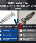 Valve Stem Removal And Installation Tool For Aircraft Tires And Tubeless Setups, stainless steel vs mild steel comparison