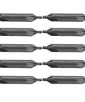 HSS Centering Drill Bit 3mm Set for Bench Milling Machine and Lathe, High Speed Steel Center Drill with Enlarged Chip Flute, Durable Metalworking Bit Pack for Precise Marks, Clean Holes, and Pro Results, showing 10 pieces lined up.