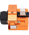 Pro Grade Optical Fiber Cutter Kit 3 In 1 Fixture With Tungsten Blades For Telecom Techs Aluminum Body Top View