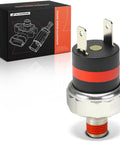 Low Air Pressure Indicator Switch Fits Freightliner Century Columbia, Two Pin Blade Terminal Direct Replacement