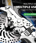 Heavy Duty Stainless Steel Wire Strippers And Cutting Pliers With Precision Notches For Clean Insulation Removal And Safe Electrical Work Durable Multi Function Tool with multiple uses and size markings.