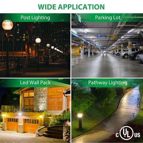 Wide application of 8 Pack TwistLock Photocell Cap With Surge Protection For Dusk To Dawn Lighting in post lighting and pathway lighting