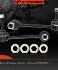 Front Sway Bar Link Stabilizer For Toyota Tacoma 2005 2022 Smooth Ride With Durable End Links Greased Bearings Better Handling For 4WD Base Pre Runner RWD And 6 Lug Models From 2015 To 2022, steel sway bar end links with hardware