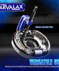 Ball Joint Press Kit With Universal Adapters And Sockets For Cars Trucks And SUVs Heavy Duty 9 Inch C Frame Press in use