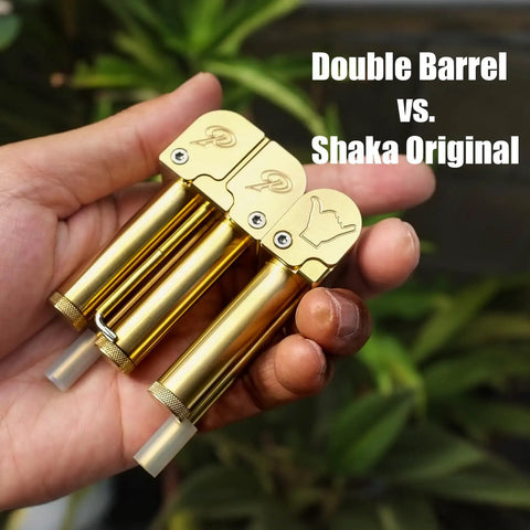 Brass Portable All In One Tool With Poker And Storage Tube CNC Machined Precision Multitool For DIYers Made In Hawaii