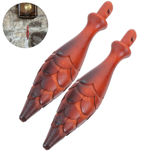 Cuckoo Clock Hammer Replacement Set Of 2, 5.9 Inch Vintage Pendulum Accessory For Wooden Wall Clocks, Weights And Mechanical Parts