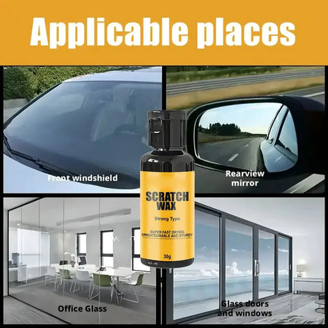 Scratch Remover Liquid For Glasses And Screens With Resin Based Repair Tech Quick Fix Without Polishing Or Buffing Restores Eyeglasses Sunglasses And Phone Screens Easy Application For Clear Lenses