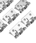 Old School Antique Bronze Decorative Hinges For Wooden Boxes 10 Pieces 26x31mm Spring Loaded Stainless Steel Butt Hinges For Doors