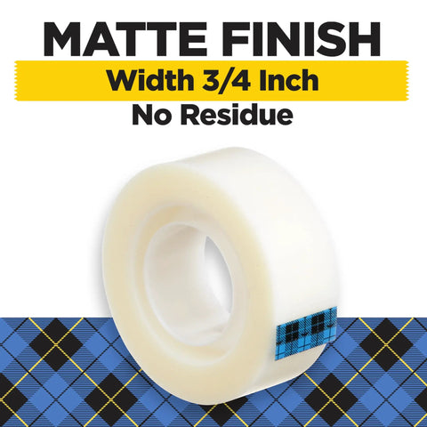 Legit Wall Safe Tape With Smooth Hold Go To Removable Rolls For Hanging Frames And Wall Decor Easy Peasy Peel And Stick Zero Damage Promise Two Mega Refills Inside, 3/4 inch matte finish tape on a roll.