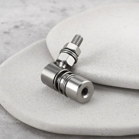 M6 Marine Ball Joint Connection Fitting for Outboard Remote Control Boat Throttle Cable and Shift Cable Stainless Steel