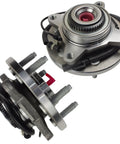 Front Wheel Bearing Hub Assembly Pair 515142 For Ford F-150 Expedition Lincoln Navigator 2011-2014 4WD Front Left And Right Complete Replacement Two Piece Kit displayed.